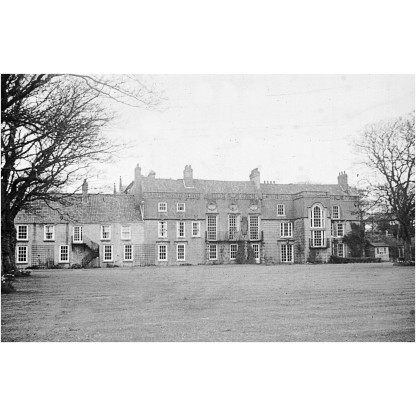 Photo of Whitburn Hall near South Shields, now demolished after a fire