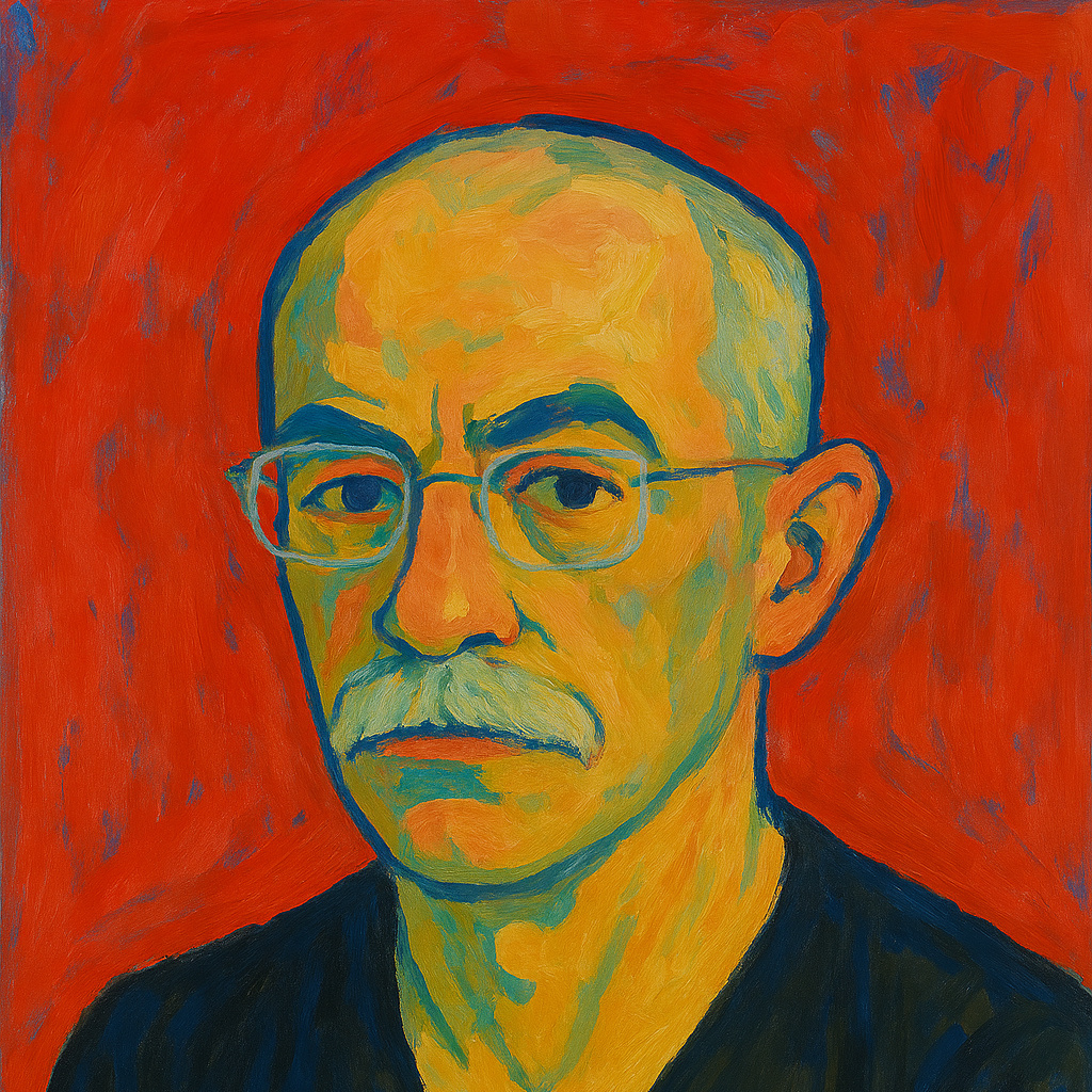 an avatar in the style of a Mattise portrait